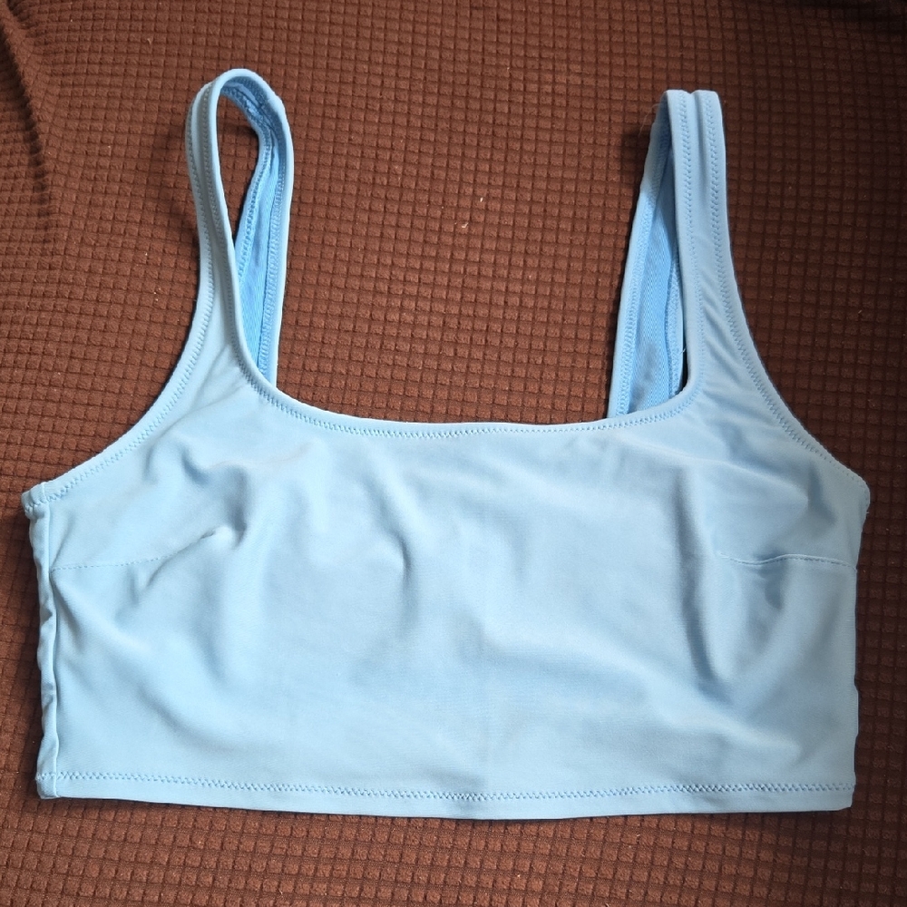 Aerie Light Blue Sports Bra